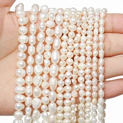 Natural Freshwater Pearl Bead Loose Perles For DIY Craft Bracelet Necklace Women Jewelry Making 6-7mm 7-8mm 9-10mm wholesale