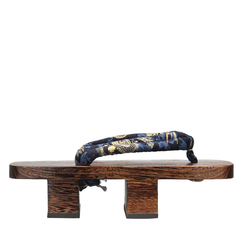 شباشب يابانية باطن خشبية قباقيب سميكة سوليد أحذية للرجال والنساء شباشب صيفية كيمونو نسائي جيشا