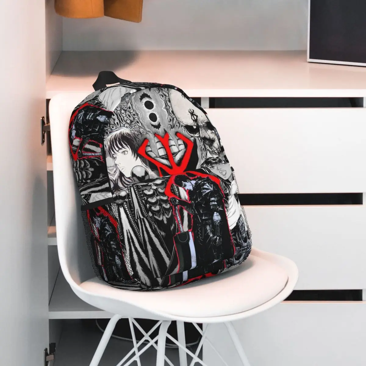 Berserk التضحية علامة شيطان السيف وحقيبة الظهر السحرية رائجة البيع Daypack بنين بنات BookBag حقائب كتف للرجال والنساء حقيبة مدرسية