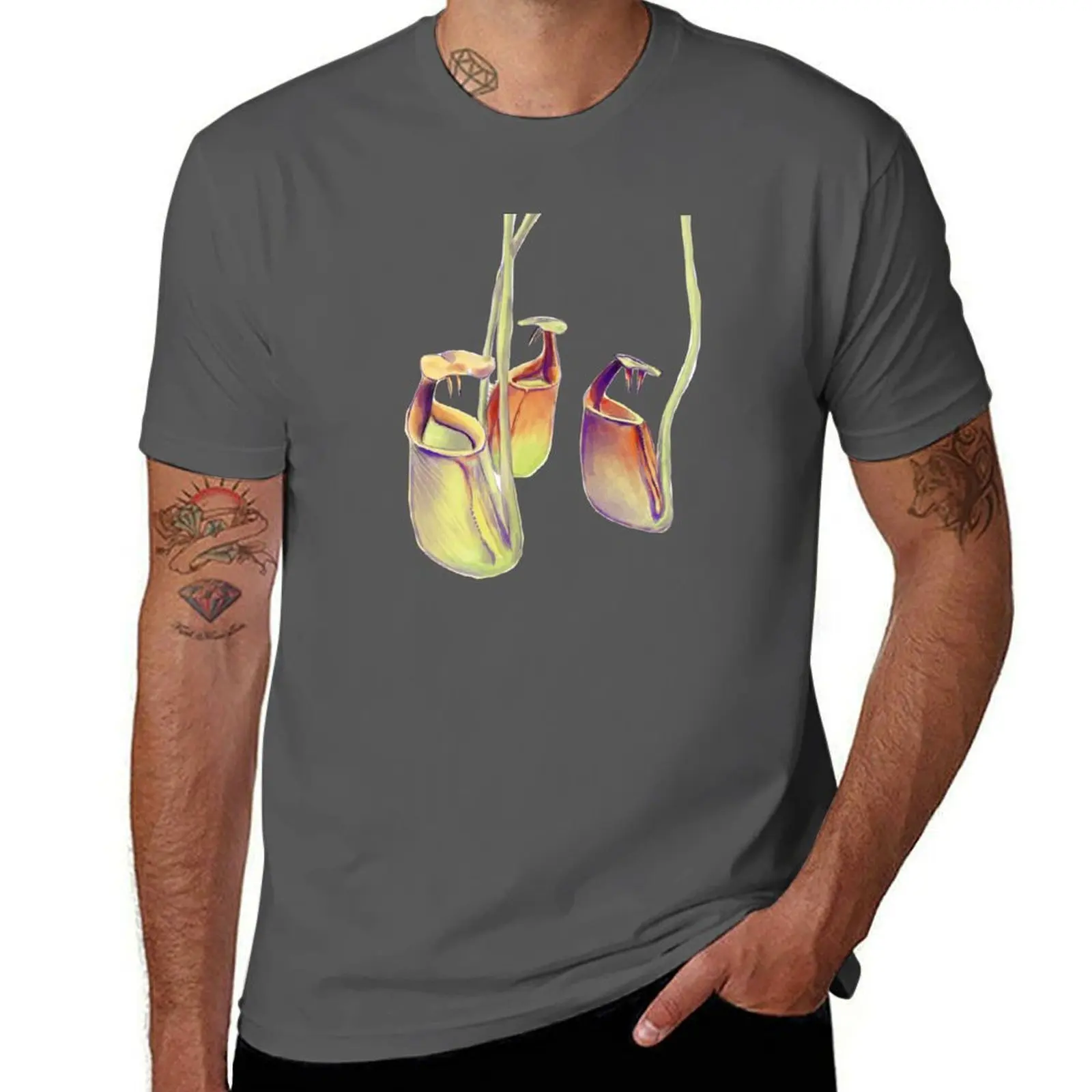 

Nepenthes bicalcarata | carnivorous plant | pitcher plant T-Shirt t shirts for man graphic vintage t shirts with prints T-Shirt
