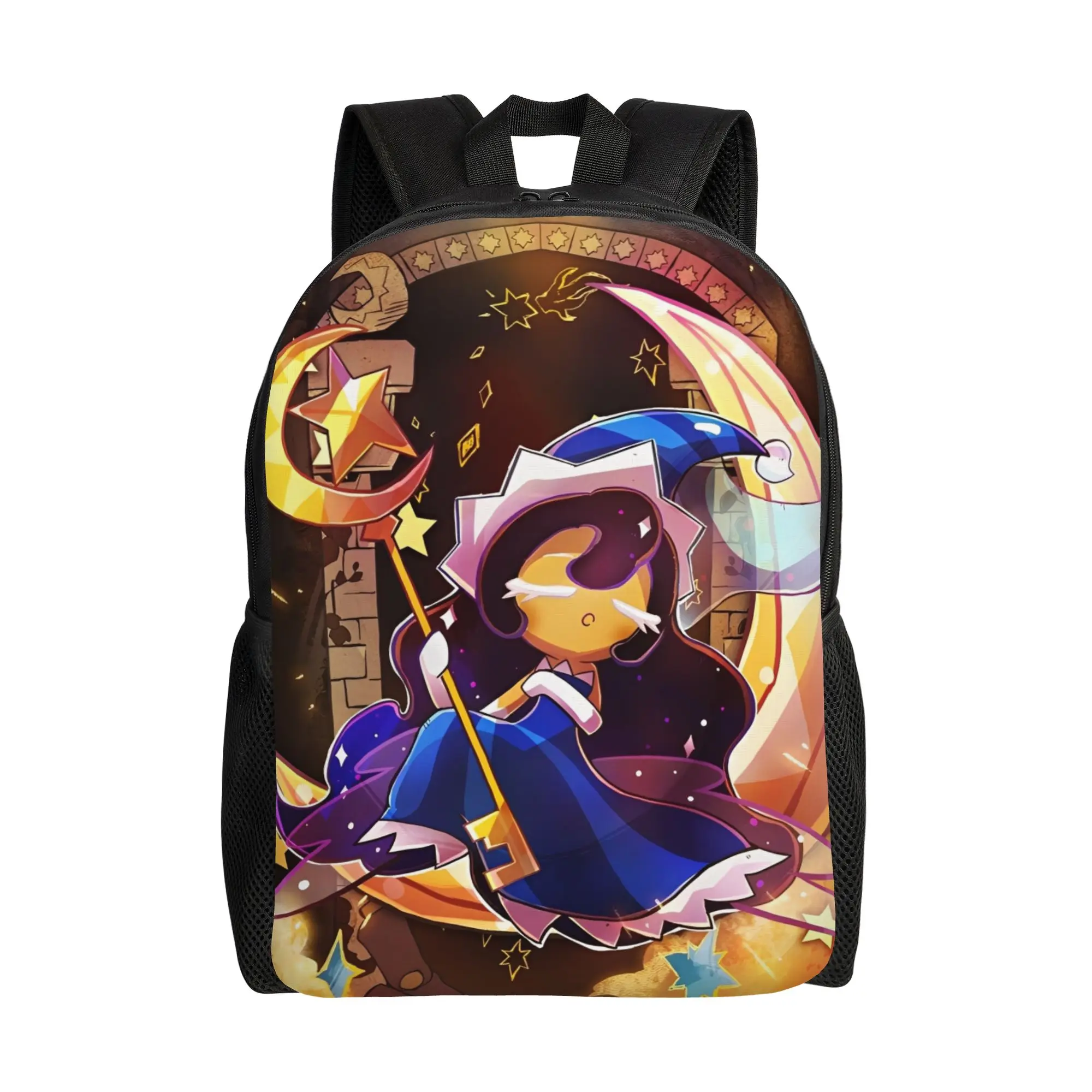 

Рюкзак Cookie Run Kingdom Moonlight Cookie Teenage, легкий рюкзак для старшей школы, деловой рюкзак для мужчин и женщин, сумка через плечо для ноутбука