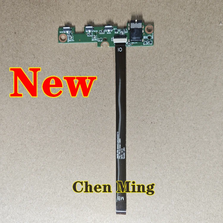 Suitable for Lenovo MIIX 510-12ISK audio board power switch board IO Board 3N 80U1 W/cable 5C50M13915