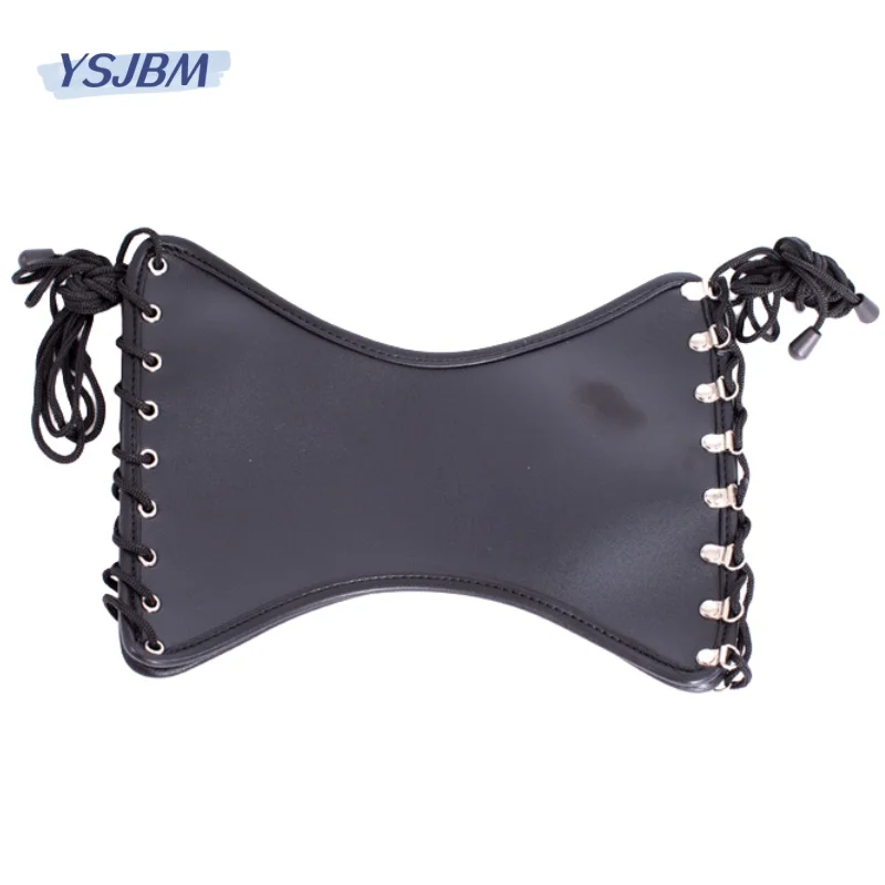 YSJBM Erotic Leather Corset Sex Toys with Fetish Slave Restraint Waist Costume for Women BDSM Bondage Sexy Lingerie Accessories