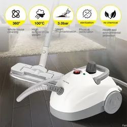 Steam Cleaner 1000lml Water Tank Sterilizer Car Film Deodorizer 110-220V Kitchen Cleaner  steam mop cleaner