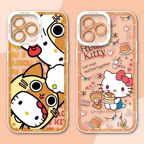 Hello Kitty Case For Xiaomi POCO X6 X7 X5 Pro X3 NFC F3 F5 F6 F7 Ultra M5S C65 M7 M6 Pro 4G 5G 14T 13T 12T 11T 14 11 Lite 5G NE