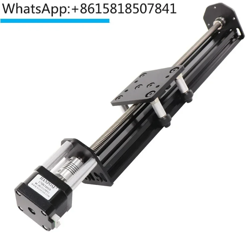 

HPV4 linear screw guide rail precision 42 stepper motor slide module total stroke length 378mm