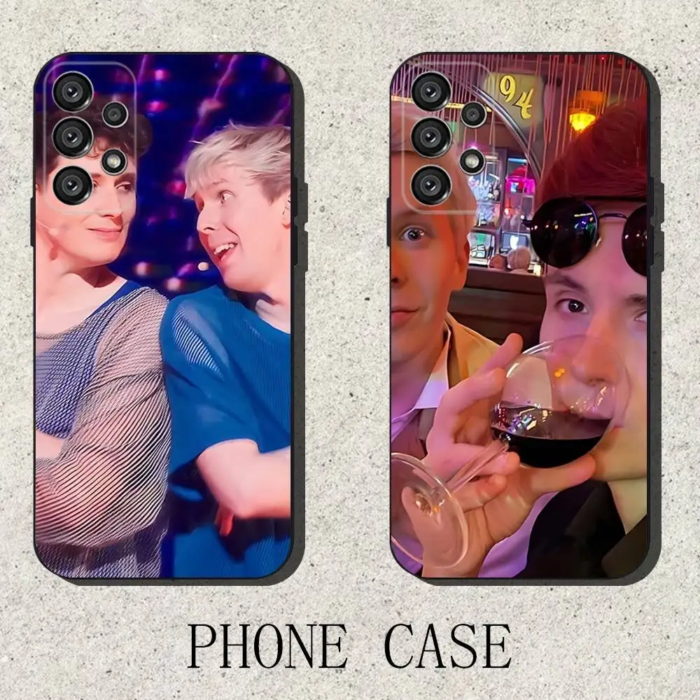 Dan and Phil Phone Case for Samsung Galaxy S25 S24 S23 S22 S21 S20 Ultra Plus Cool Frosted Soft Cover Funda