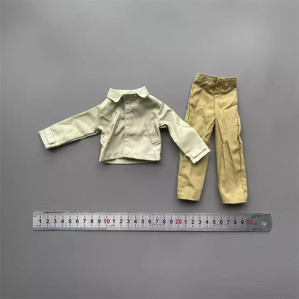 DML ZYTOYS 1/6. Segunda Guerra Mundial EE. UU. Uniforme de muñeca soldado, abrigo, camisa, Tops, pantalón, accesorios, modelo de juguetes para figura de muñeca de 12 ", componente de escena
