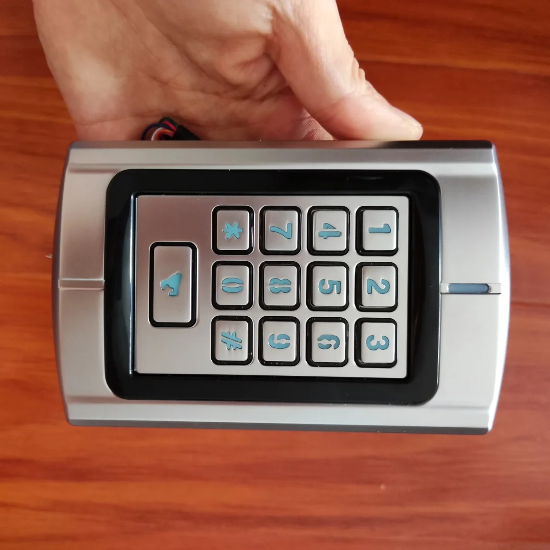 Leitor de cartão Wiegand de alta capacidade: 5.000 usuários, controle de acesso multi-idade, gerenciado por PC, leitor de cartão de identificação de 125 KHZ para acesso seguro