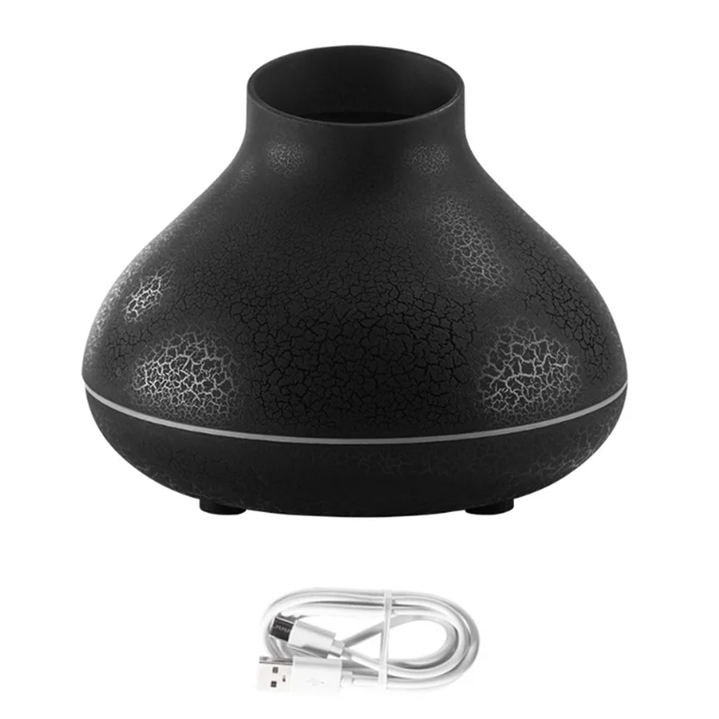 

Efficient-Flame Diffuser 130Ml Bonfire Diffuser Colorful Flame Humidifier Small Essential Oil Diffuser For Room Office B