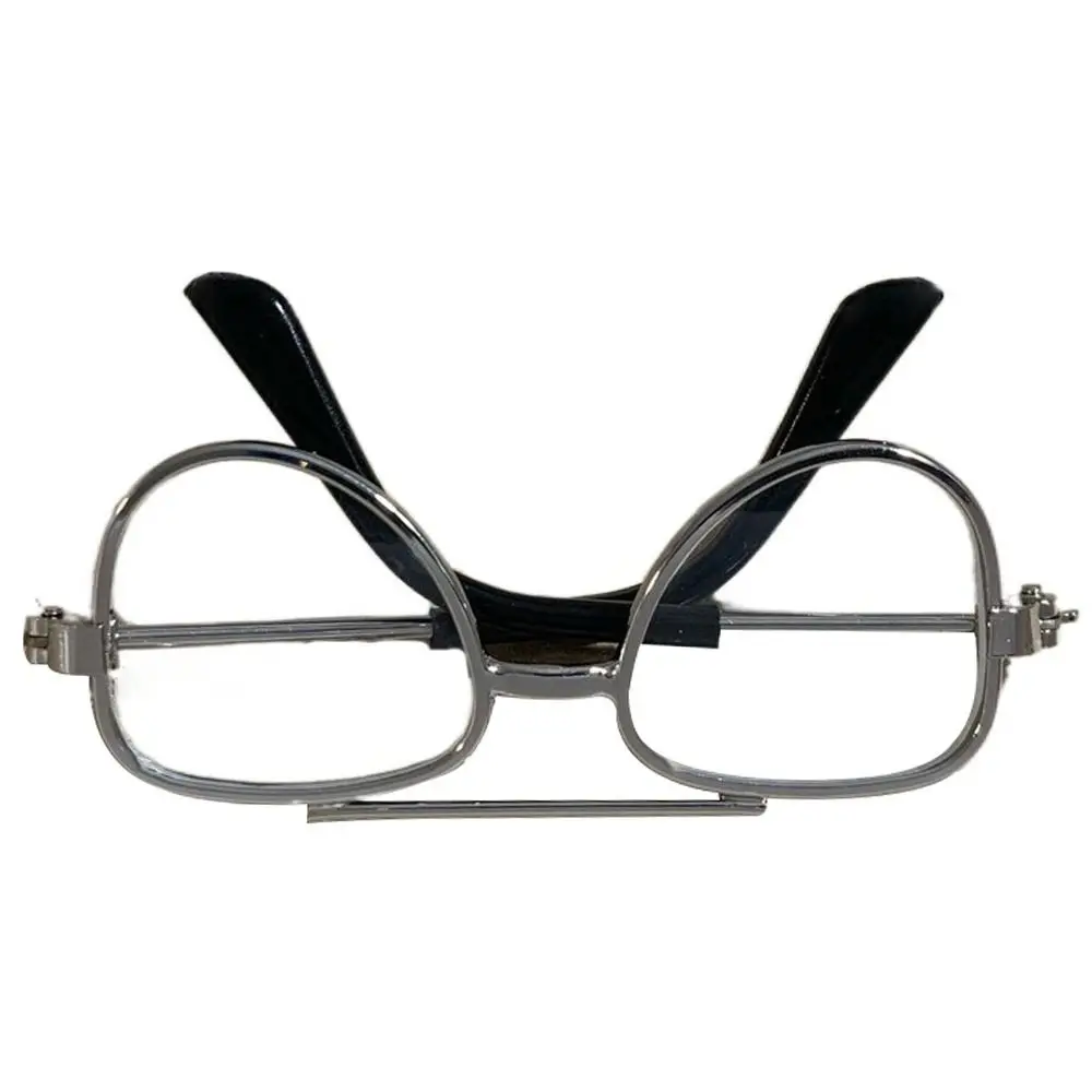 Gafas de sol de moda para muñecas BJD, anteojos de sol de 6cm para muñecas de algodón de 10cm, montura para muñecas 1/3 1/4, accesorios de ropa DIY