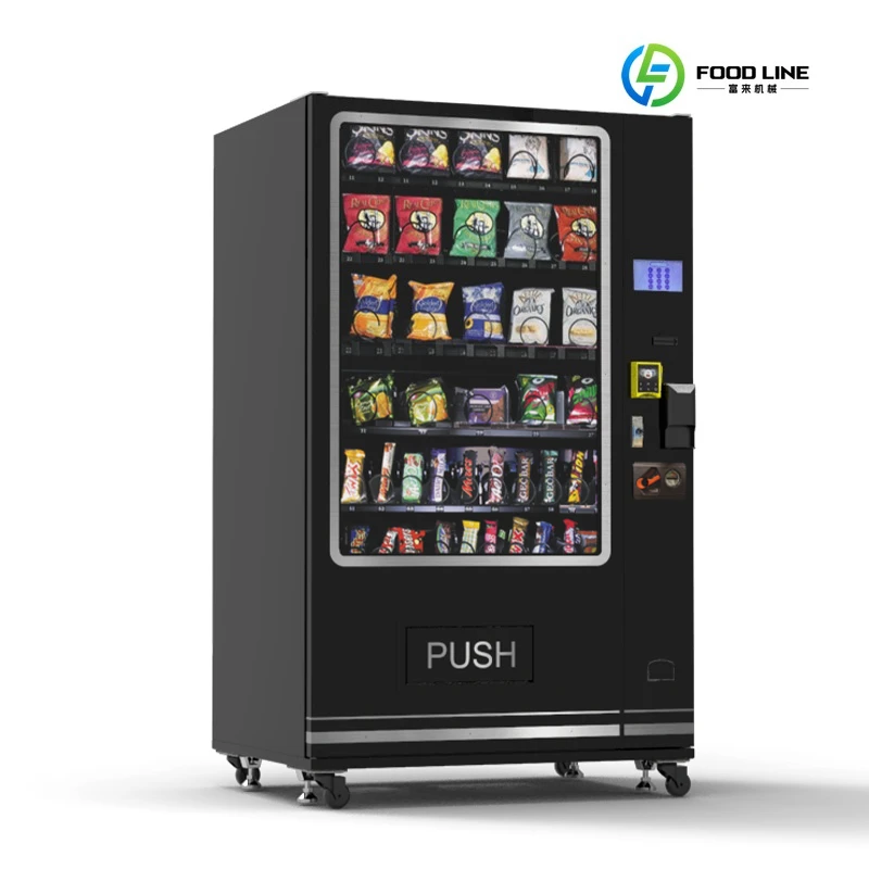 Snacks & Drinks Vending Machine Custom SDK Supported Keyboard Screen For Cold Soda Commercial Self‑service Business Custom