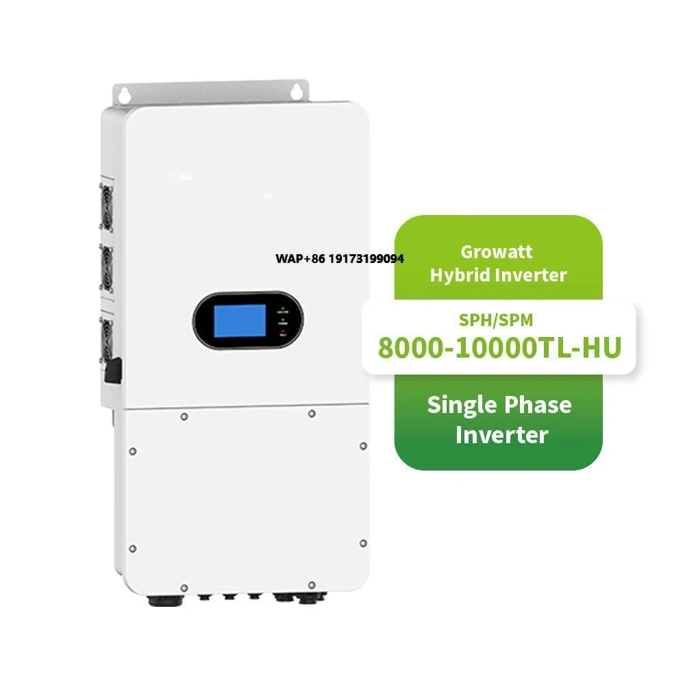 

10KW 8KW Single Phase Hybrid Solar Inverter (SPM 10000TL-HU SPM 8000TL-HU) Low Voltage Energy Storage Inverter