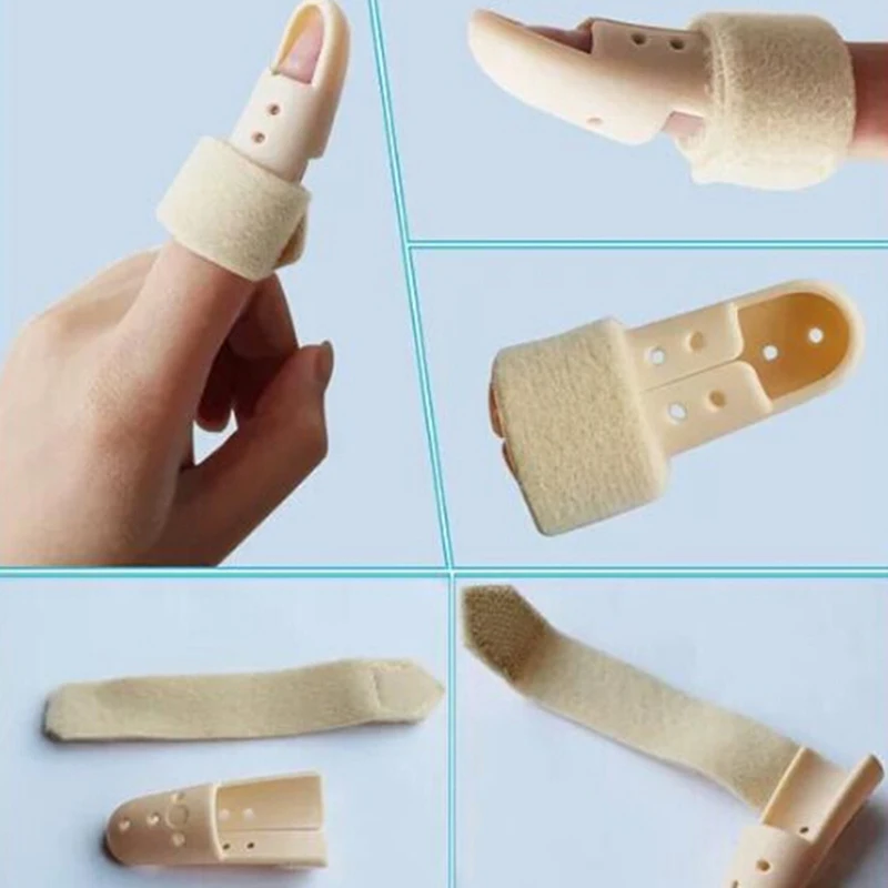 Finger Splint Plastic Finger Support Joint Corrector Pedicure Finger Brace Protector Straightener Splint Accessories