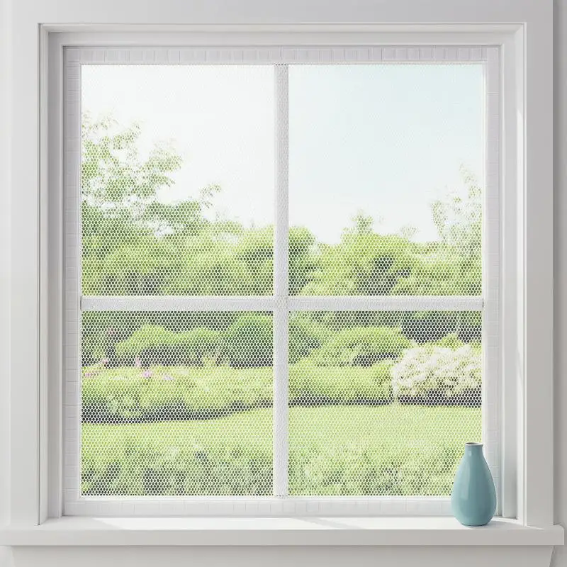 DIY Mosquito Net Self-adhesive Indoor Anti- Fly Screen Curtains Window Net Protections Mesh