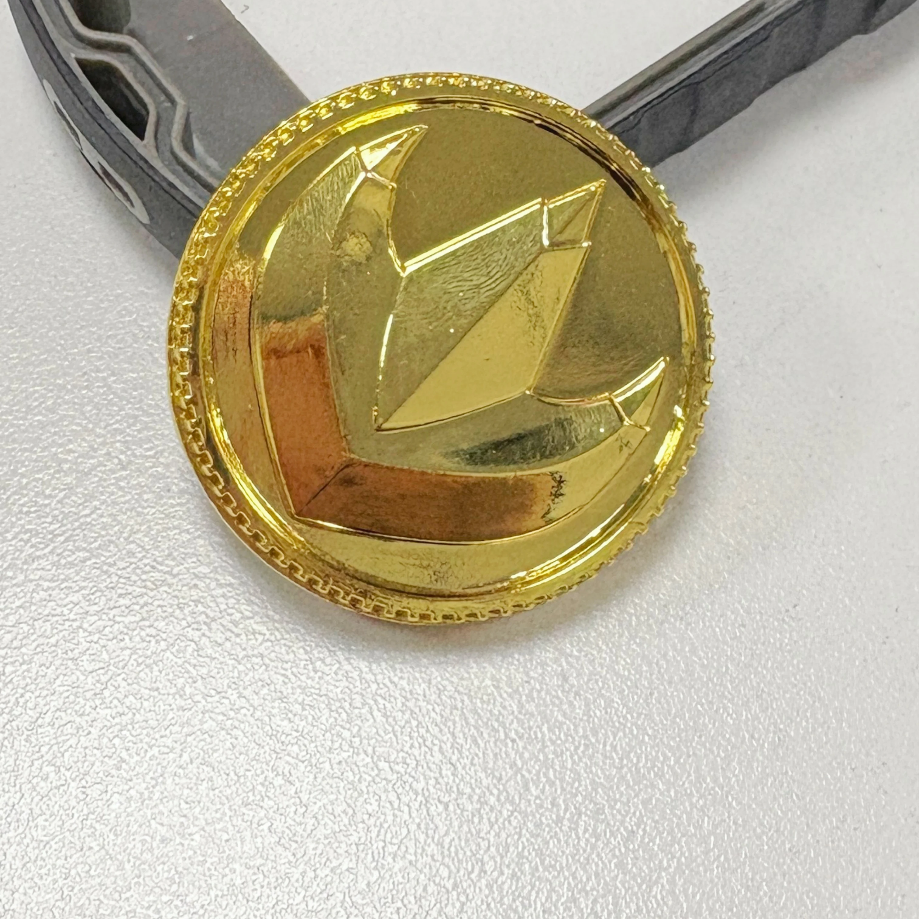 

DRAGON Power Coin-Gold Made For the Legacy Ranger Morpher Golden Round Coin