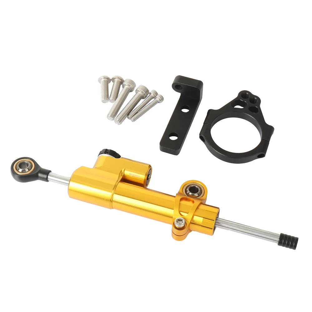 Kit de montaje de soporte de amortiguador de dirección estabilizador de motocicleta, accesorios de Soporte para Motor QJ SRK 800