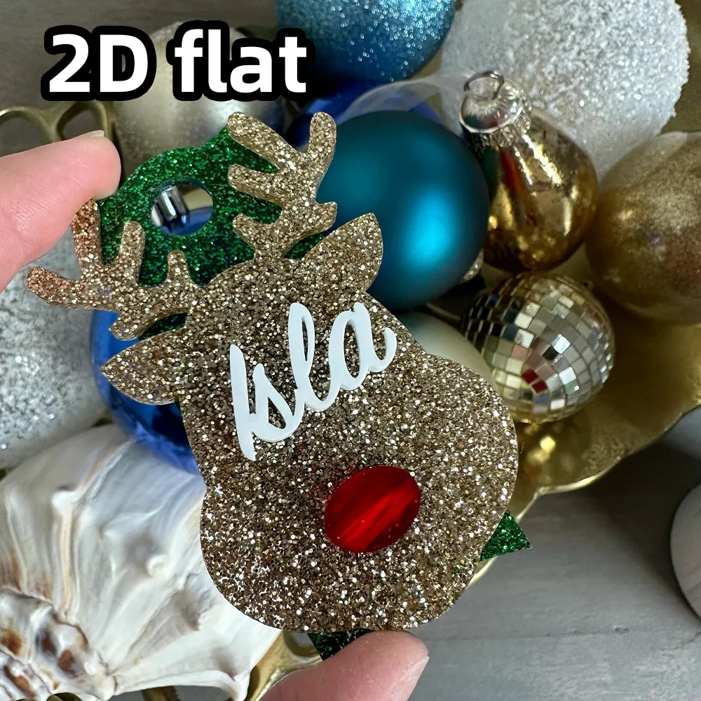 맞춤형 순록 컵 이름표 |   재미있는 크리스마스 컵 태그 |   휴일 텀블러 뚜껑 장식 |   20/40온스 텀블러용 맞춤형 선물