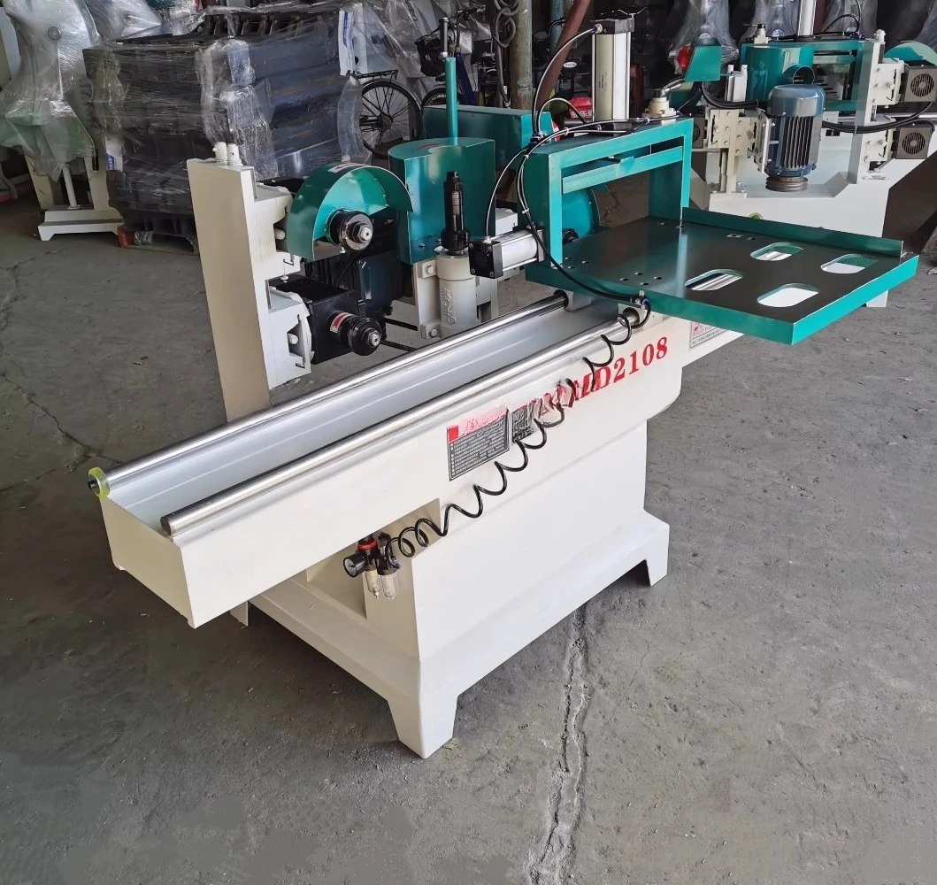 Precision Pneumatic Five Disc Saw Tenoning Machine Wood Tenon Machine Five Saw Blade Wood Working Tenon Mortising Machine
