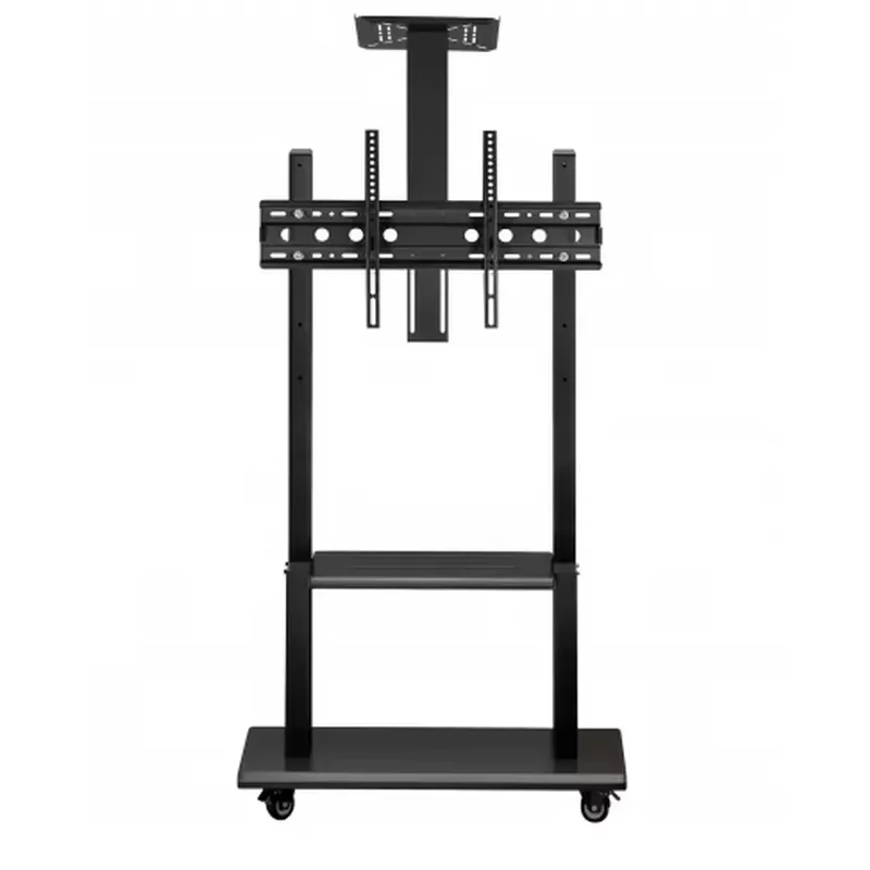 Direct Factory Sale 32-65 Inch Mobile TV Stand with 4 Universal Wheels Height Adjustable Mounts & Stands