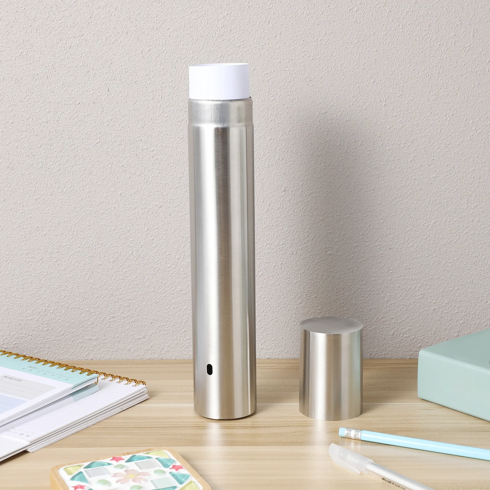 

Exquisite Diploma Tube Organizer for Certificates Scrolls Awards Portable Document Protection Case Sturdy Stainless Steel