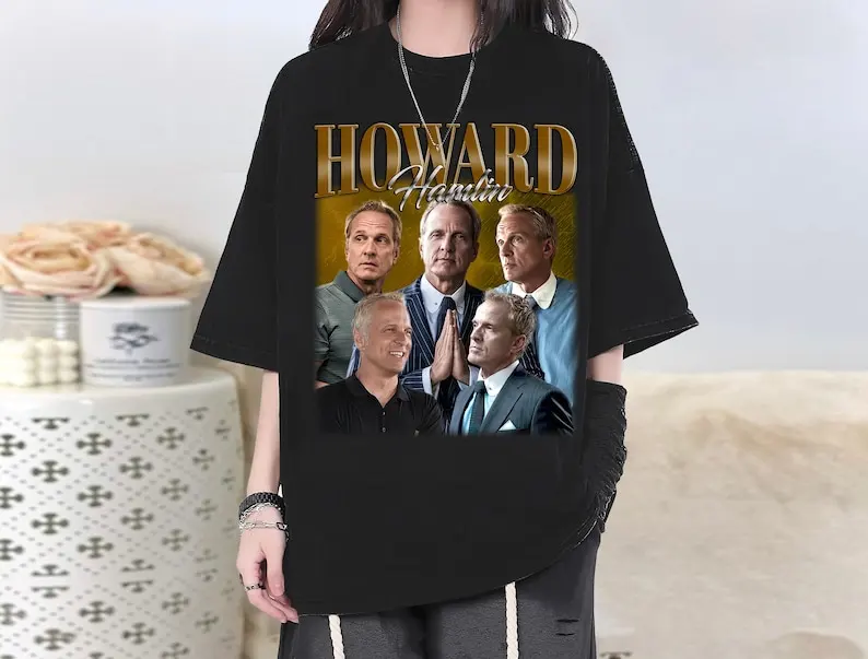 

Retro Howard Hamlin Character T-Shirt, Howard Hamlin Tee, Howard Hamlin Couples Shirt, Vintage tee Cute