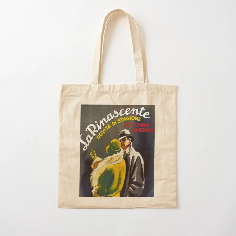 

LA RINASCENTE New Season by Marcelo Dudovich Milano Italy Departmental Store Advertisement Tote Bag