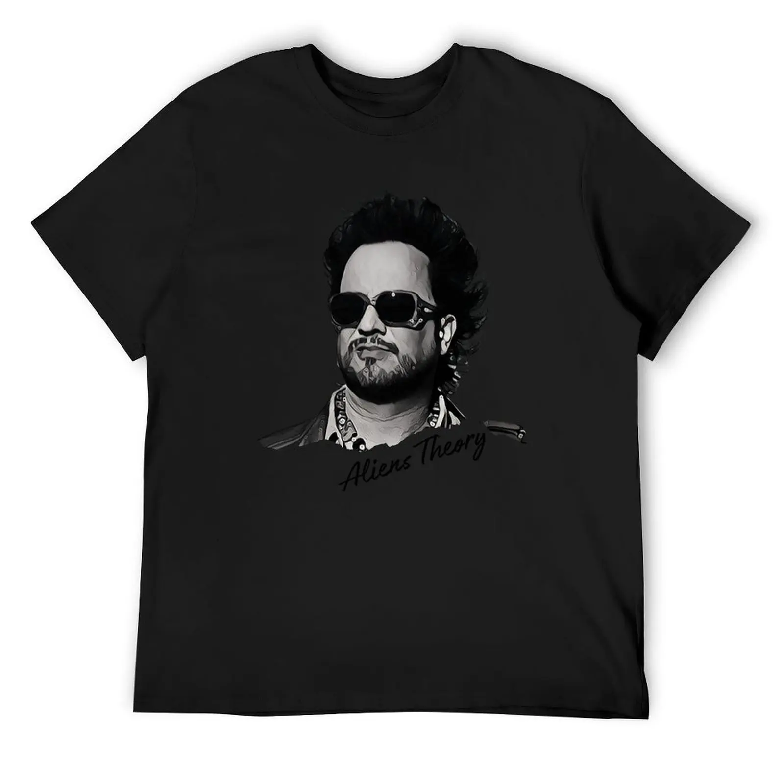 Giorgio Tsoukalos Aliens Theory, UFO white T-Shirt plain new edition graphic t shirts shirts men