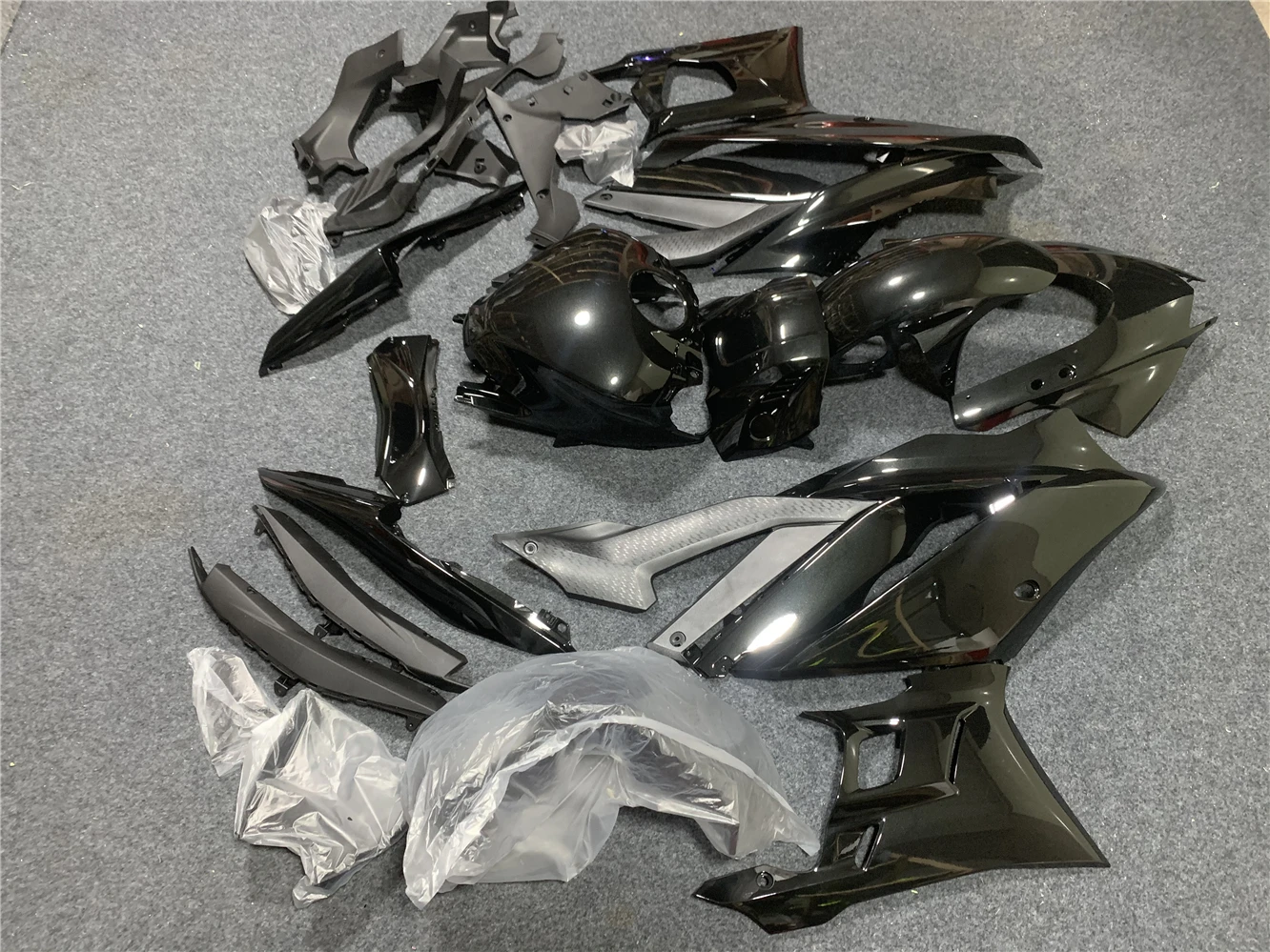 Motorcycle Fairing Suitable for YZF R3 2019 2020 2021 2022 2023 R3 19 2021 22 23 Fairing Body Glossy black