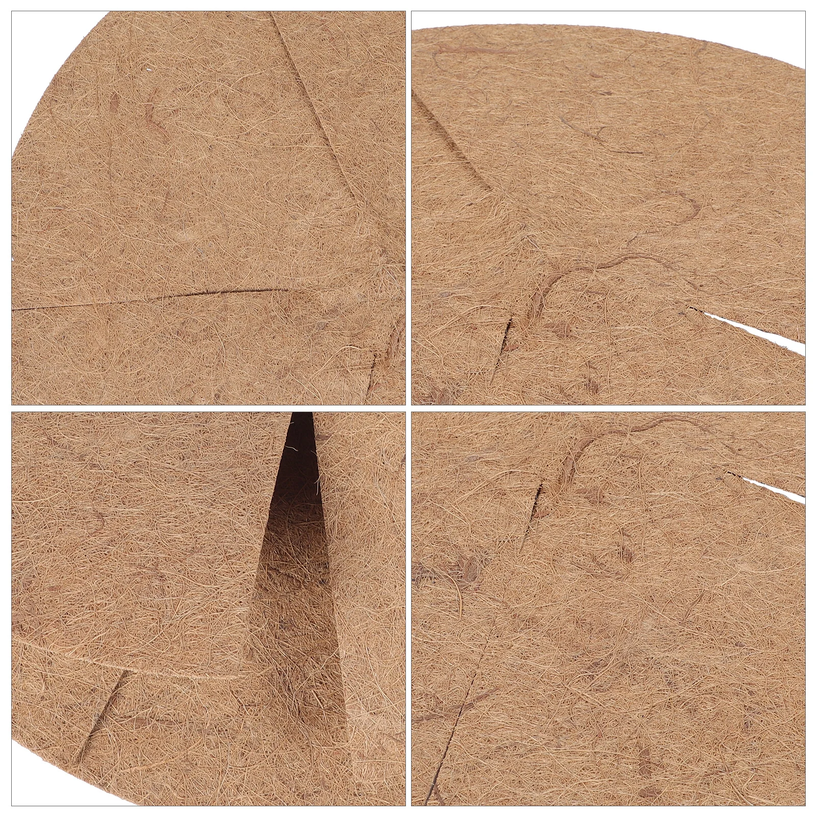 

Coir Liner Hanging Basket Breathable Hydrophobic Coconuts Fiber Replacement Flower Basket Liner for Plant