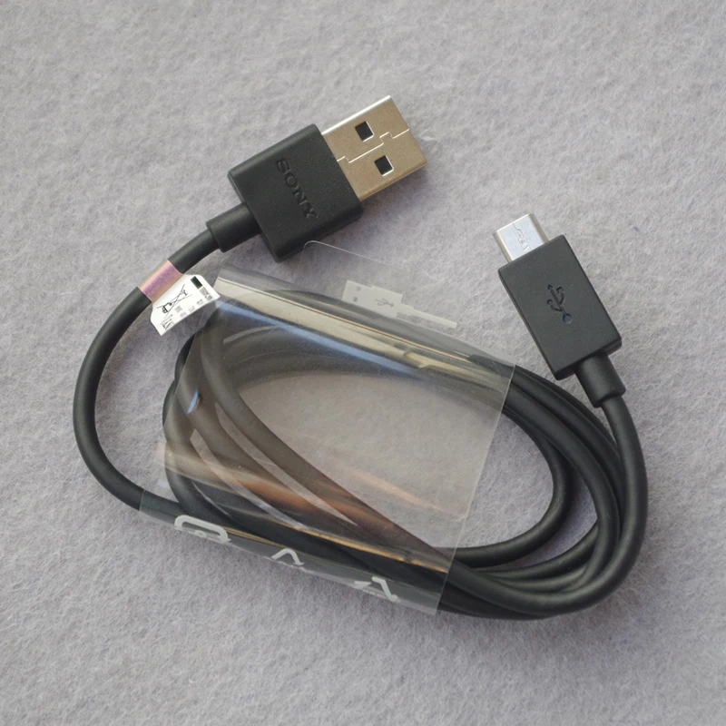 Replacement USB Cable 1M Orginal SONY UCB11 UCB20 UCB30 Fast Charger Type C Cord for Xperia Smart Phone Charging Cable