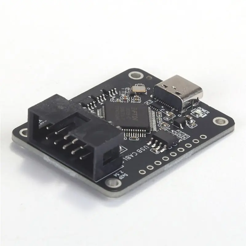 HFES FT4232H JTAG Debugger, XILINX Programmer Downloader, Standard 10-Pin JTAG Interface