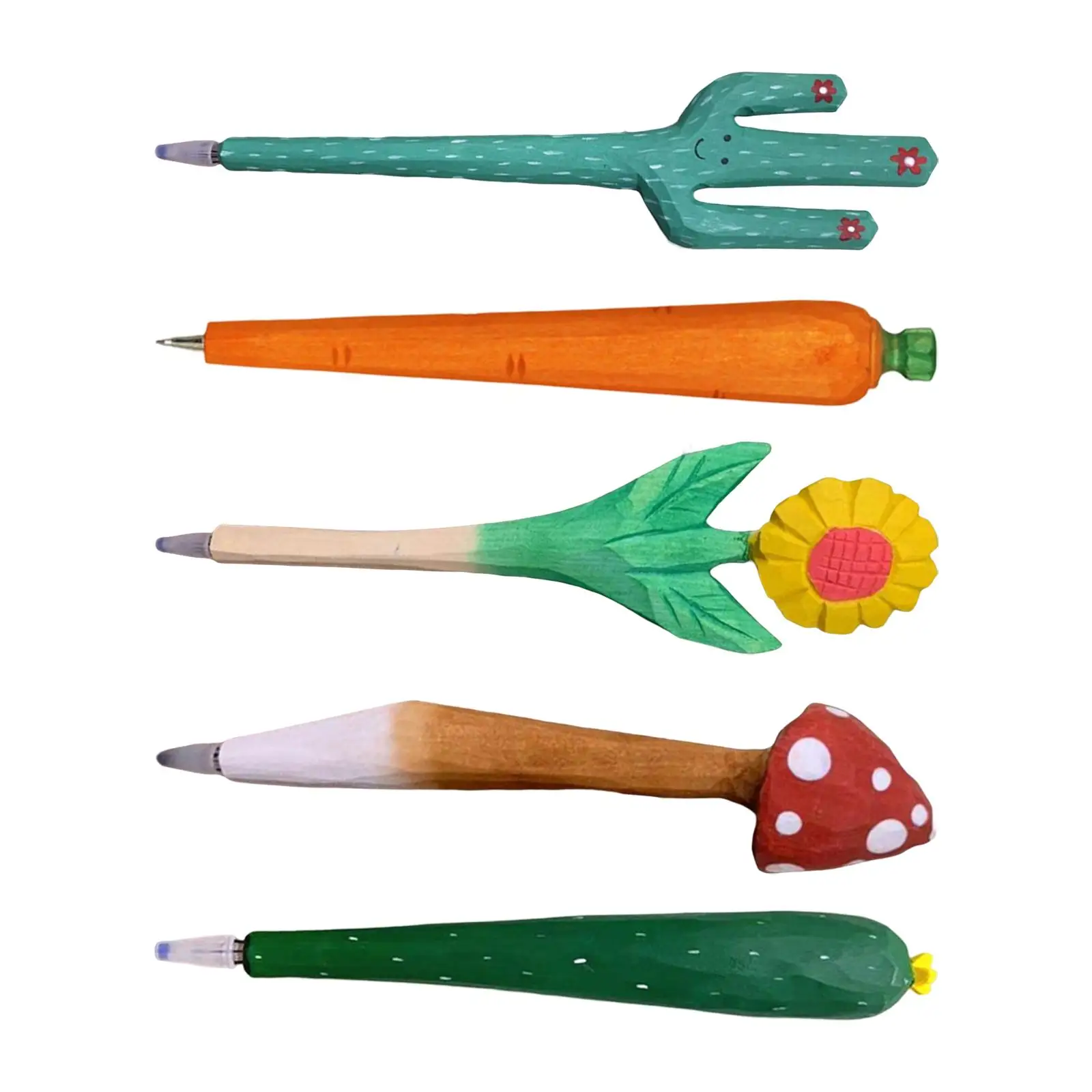 Wood Carving Pen Multi-Choices Plant High-Quality School Prize for Office