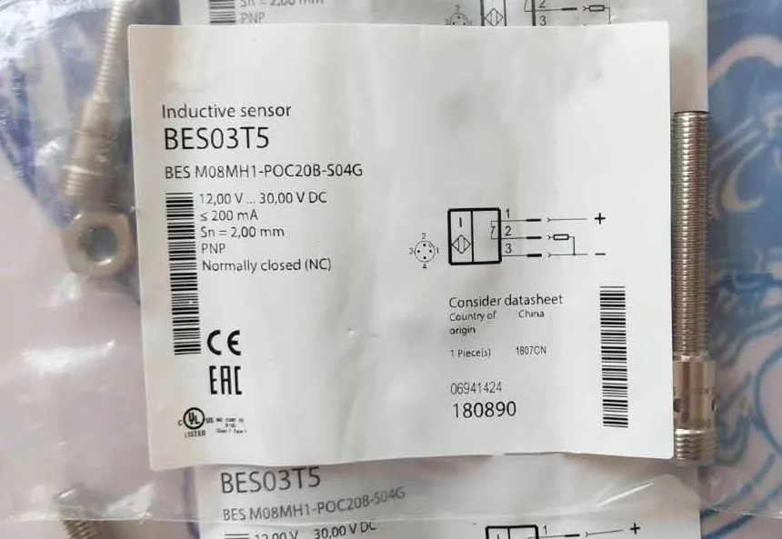 New BES M08MH1-POC20B-S04G S49G Proximity Switch Sensor