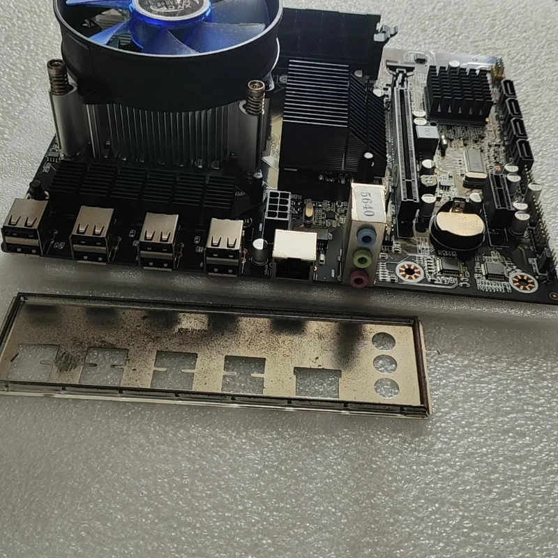 used for X58 Motherboard Set with Intel Xeon L5640 CPU + Fan LGA1366 DDR3