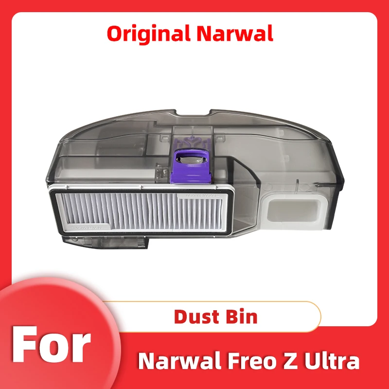 Original NARWAL 나르왈 Freo Z Ultra Dust Bin Replaceable insert bin Dust bin  filter 【Original Authentic Xiaoyao 001/001MAX J5X】