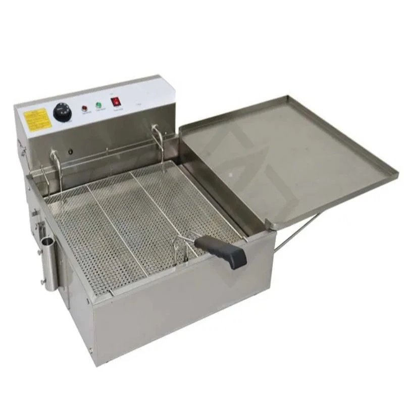 Electric Fryer French Fries Chicken Thighs Fryer Commercial Donuts