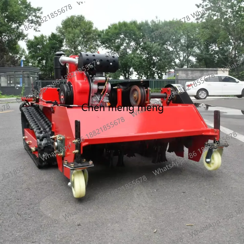 800mm Flail Mower and Zero Turn Lawn Mower Made  Remote Control Intelligent Robot Lawn Mower