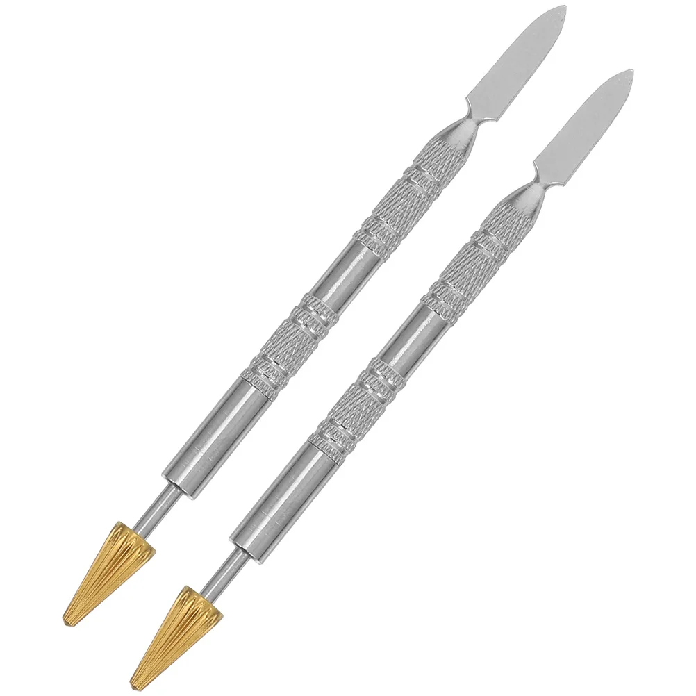 

2Pcs Edge Dye Pen Multifunction Applicator for Crafting Precise Edge Sealing Repair Tool Dye Applicator