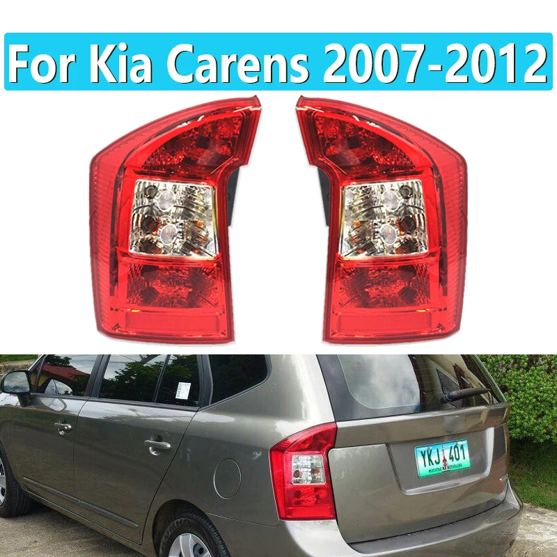 Left/Right Car Rear Taillights For Kia Carens 2007 2008 2009 2010 2011 2012 Lights Stoplight Reversing Lamp Tail Lamp Assembly