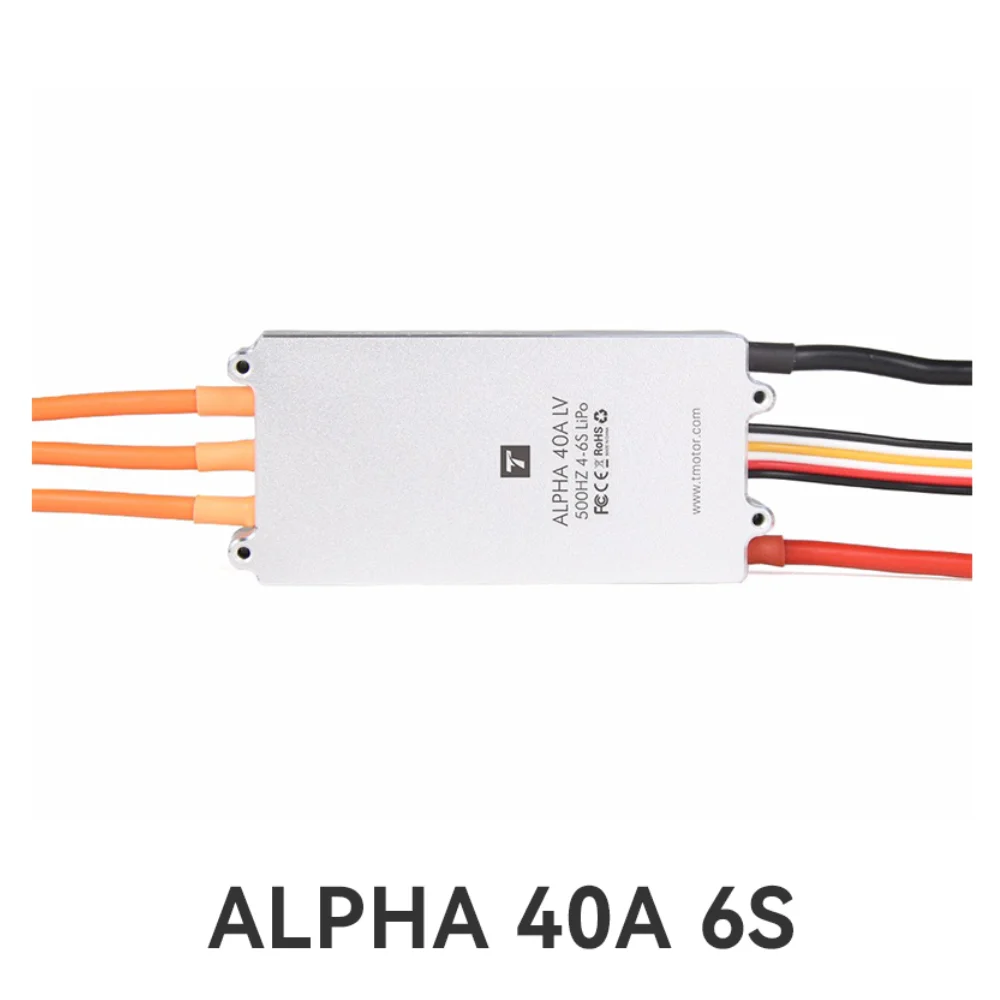 

T-MOTOR ALPHA 40A 6S FOC Multi-Rotor UAVs ESC Electronic Speed Controller for Brushless Motor Multicopter RC Drone MN501S MN601S