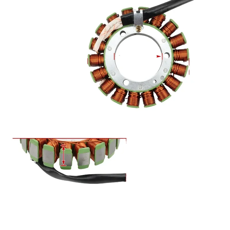 High Performance Stator Coil Generator Charging System Compatible with CFMOTO CF500 X5 500 2007-2009 2011-2016 0180-032000