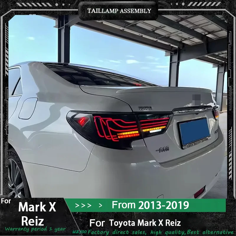 

Car Lights For Toyota Reiz Mark X RGB Taillights 2013-2019 LED Tail Lamp Dynamic Turn Signal Light Car Taillights Assembly