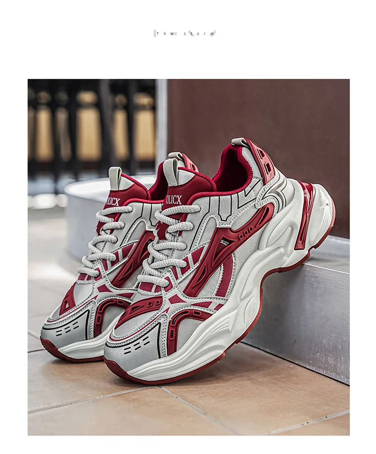Herbst Neue Herren Freizeitschuhe Atmungsaktiv Komfortabel Erhöht Langlebig für den täglichen Arbeitsweg Streetstyle – Detail 16