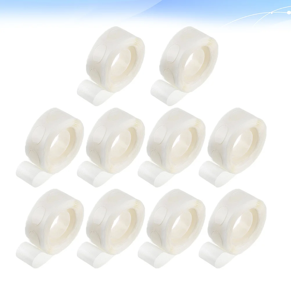 10pcs Transparent Double-Sided Adhesive Tape Multifunctional For Home Office Car Bathroom Storage Waterproof Portable Strong