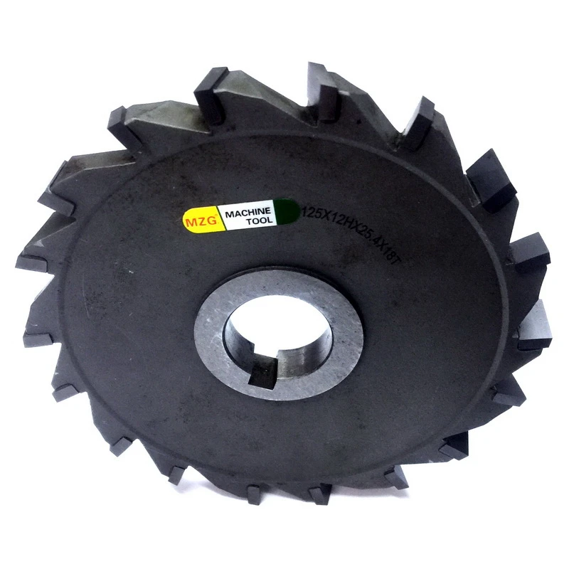 Maifix Cutting Wrong-Tooth 75-200mm  Welding Edge Type Side ProcessingTungsten Steel T-groove Milling Cutter