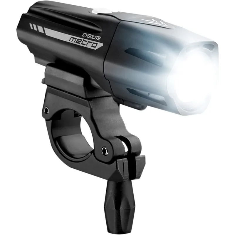 

Cygolite Metro 1200, 1100, 950, 800, 650 Lumen Bicycle Headlight Models – Night & Day Modes Compact IP67 Waterproof