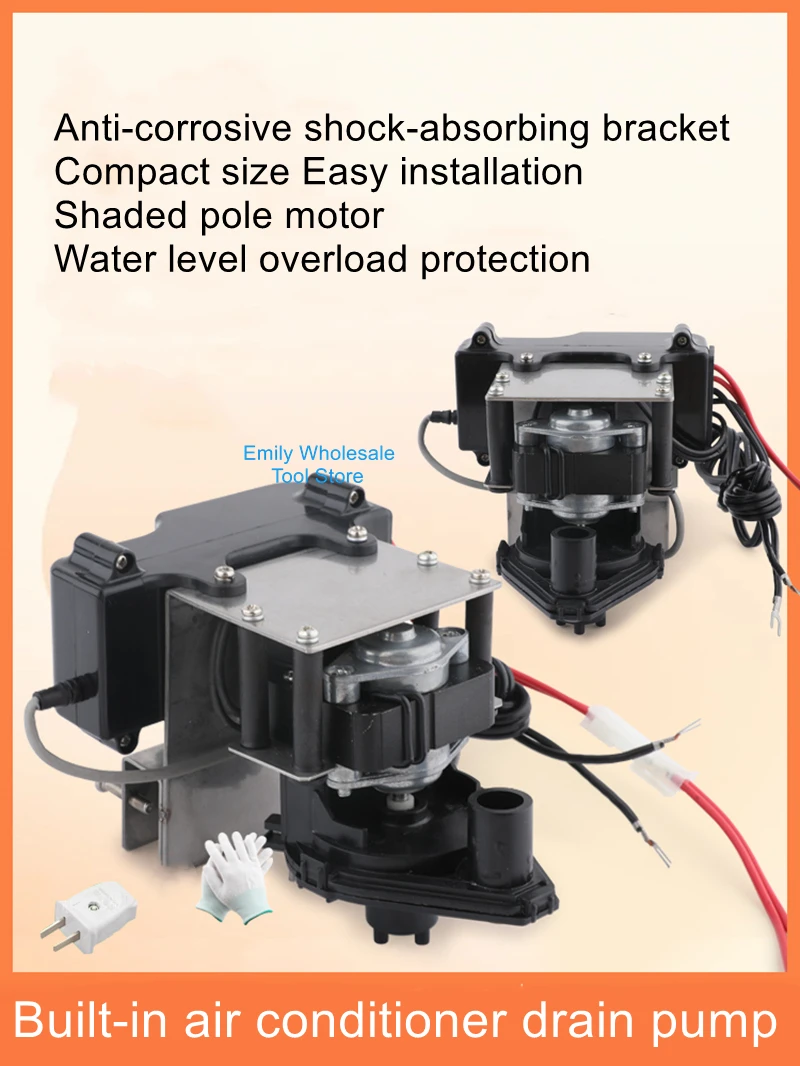 

Embedded silent air conditioning drain pump built-in pump central air conditioning fan coil condensate lift pumps