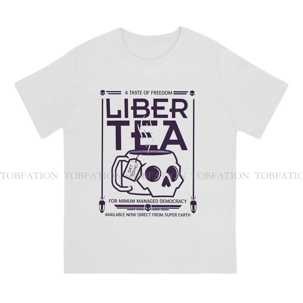 Libertea Maximum Helldivers Men T Shirt Cotton Graphic Crewneck Tee Shirt Harajuku Tops