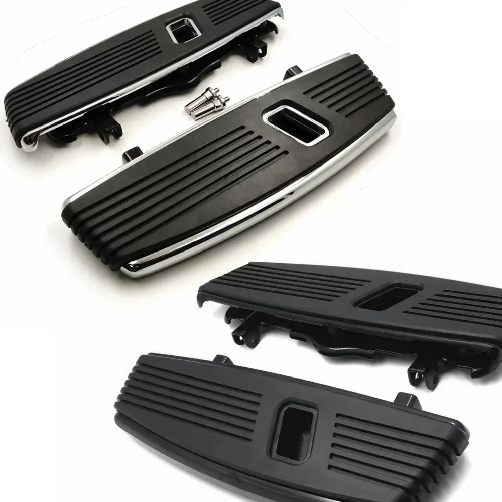 Motorrad Hana Cut Vordere Fußrasten Fußbrett für Harley Davidson 2012-2016 FLD, 1986-2023 FL, 1986-später Touring, 08-später Trike